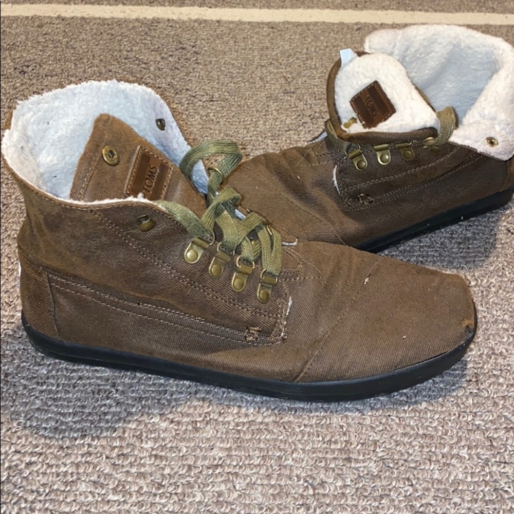 Toms Sherpa Lined Chukka Boots 12